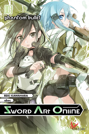 Couverture du troisième volume de Sword Art Online Phantom Bullet