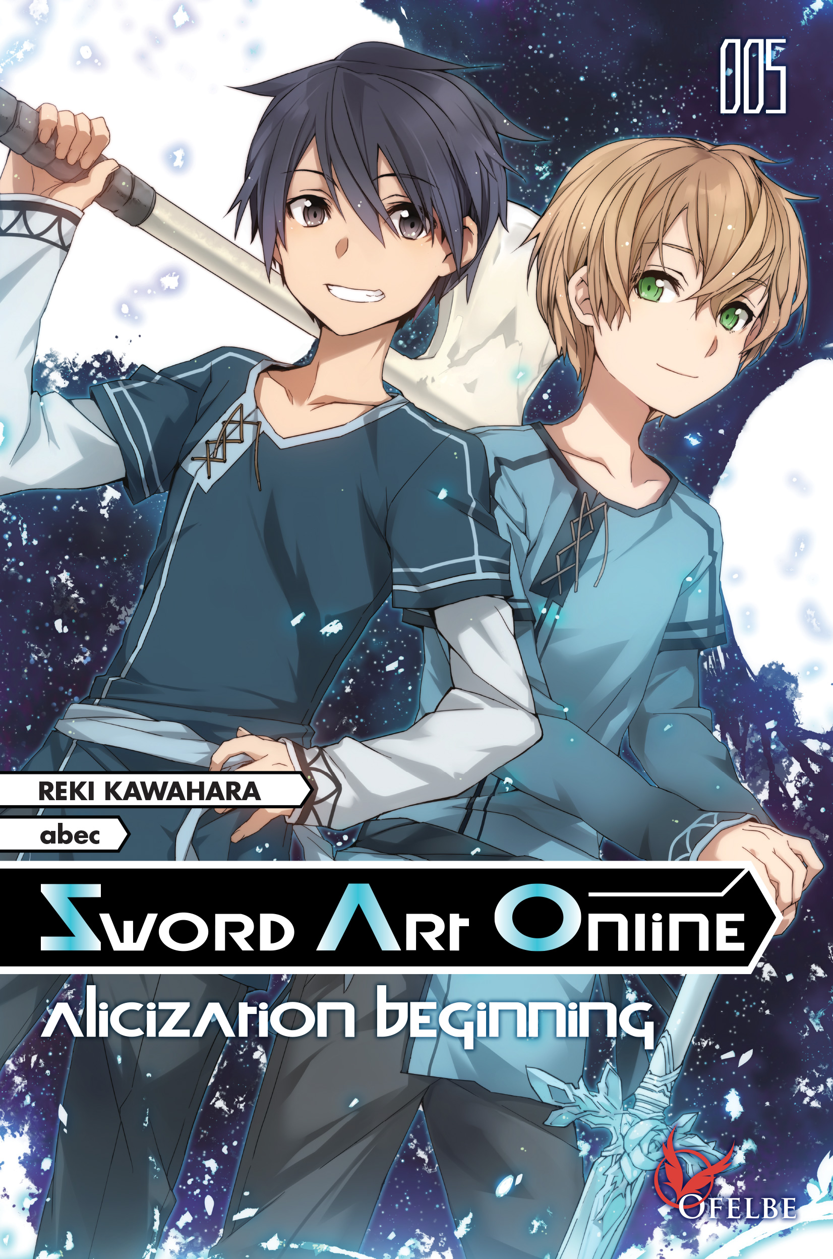Couverture du cinquième volume de Sword Art Online Alicization